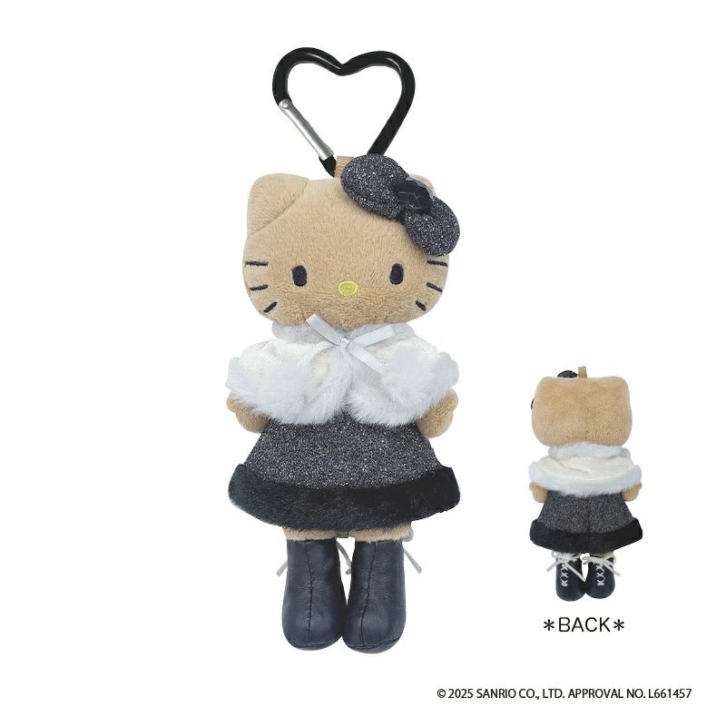 現貨 NIC HelloKitty 長腿Kitty系列 貴婦系列 披肩款 貝雷帽款 珍珠項鍊款-規格圖3