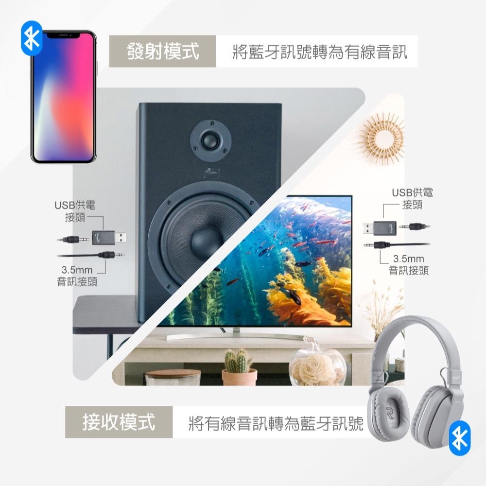 E-books Y3藍牙5.0無線接收發射器-細節圖5