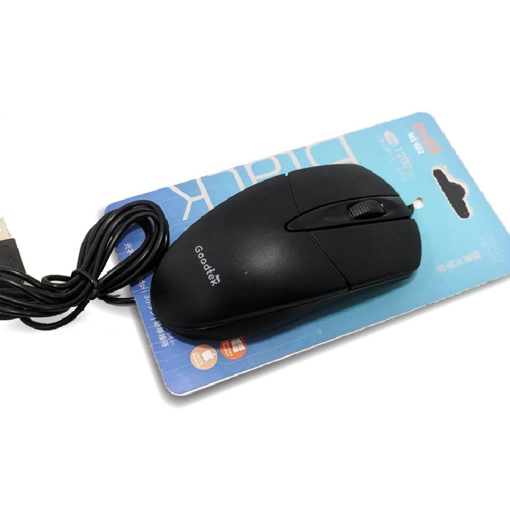 Goodtek 有線光學滑鼠(黑)MS602-細節圖3