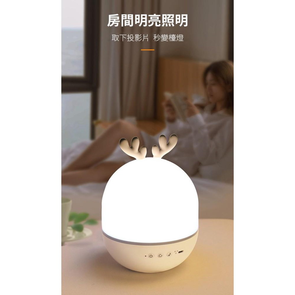 星空夢幻精靈投影USB小夜燈 助眠燈 嬰兒專用好物 黑暗剋星 氣氛好幫手 告白神器 插電款-細節圖5