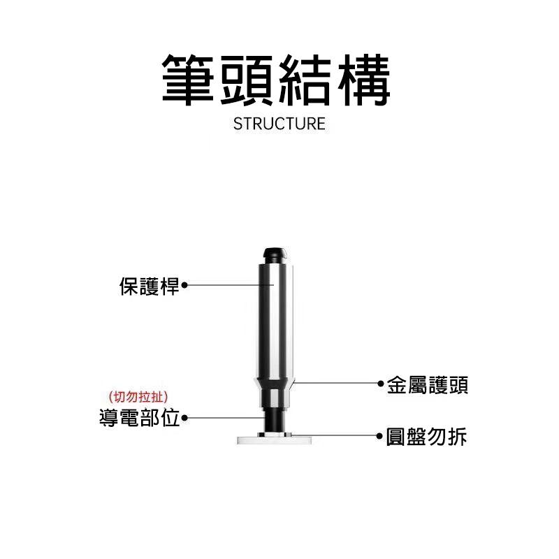 HOLiC專用圓盤筆補充組 電容筆圓盤筆頭3入組替換繪畫安卓蘋果 手機平板通用-細節圖2