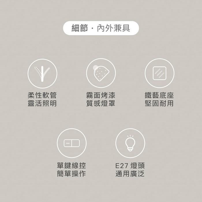 AIWA 工作檯燈WD-23S (兩色:黑/白) 燈泡須另購★燈泡須另購★燈泡須另購-細節圖5
