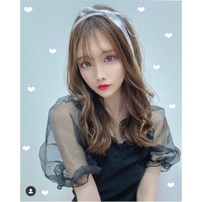 甜心貓💕少量現貨有吊牌~日本再入荷！日單 GRL 多家 甜美桃心領網紗泡泡袖拼接薄款針織上衣 三色+2 均碼-細節圖2