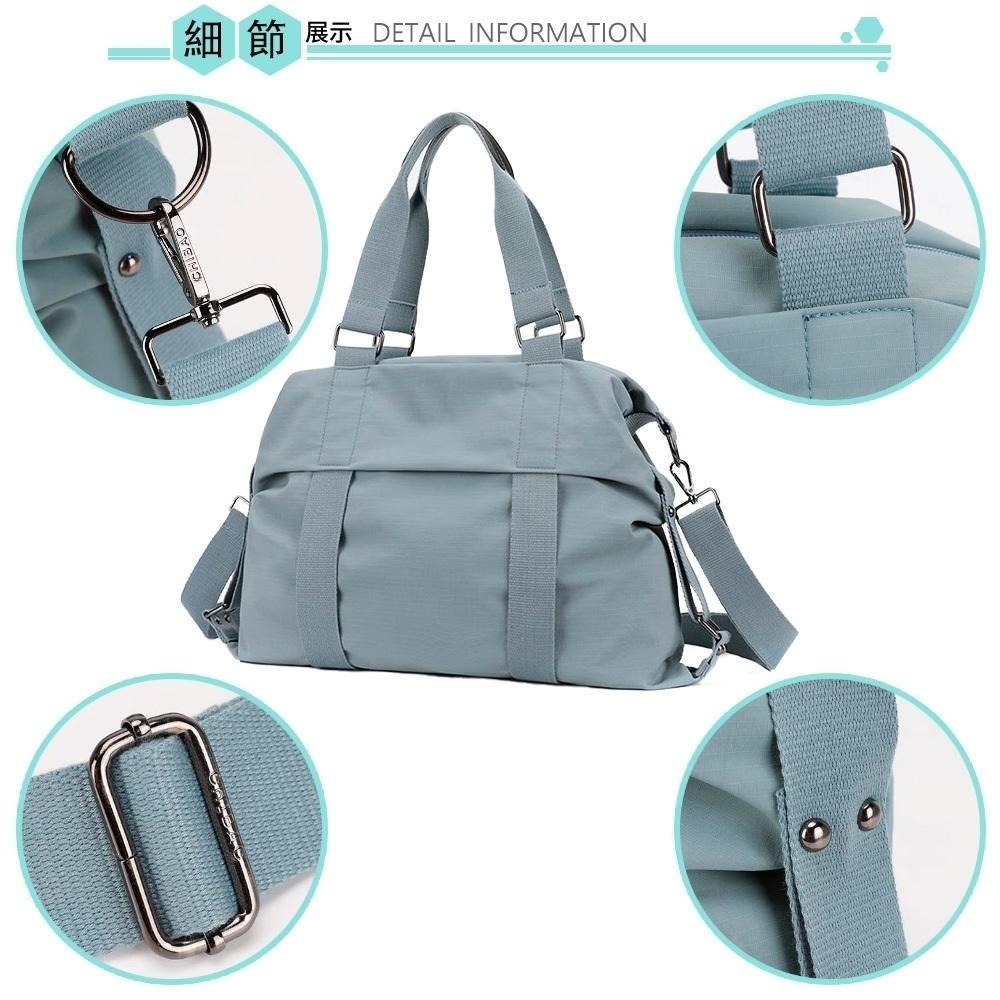 SPRING-學院風通勤大款托特包 大學生上課通勤14吋筆電大款肩背包 旅行肩背包-多色-細節圖2