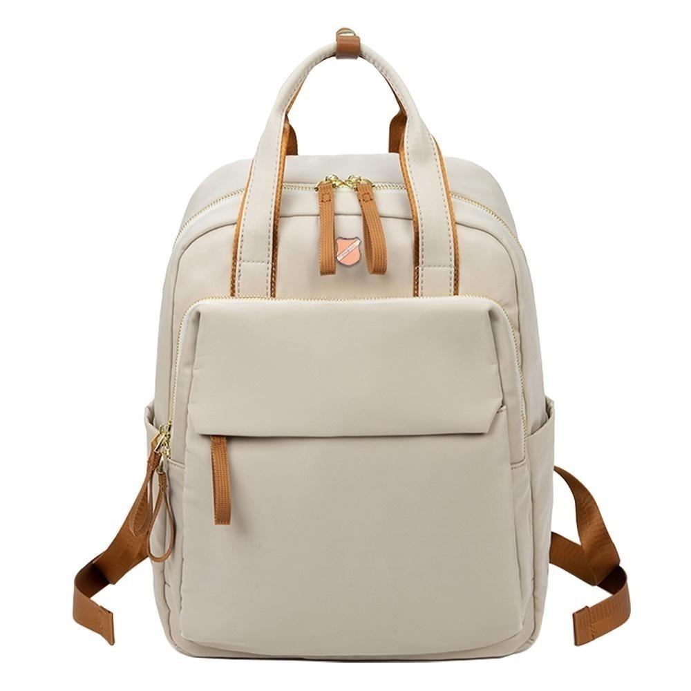 SPRING-尼龍手提後背包韓版時尚商務通勤後背包大容量後背包旅行後背包-多色-細節圖2