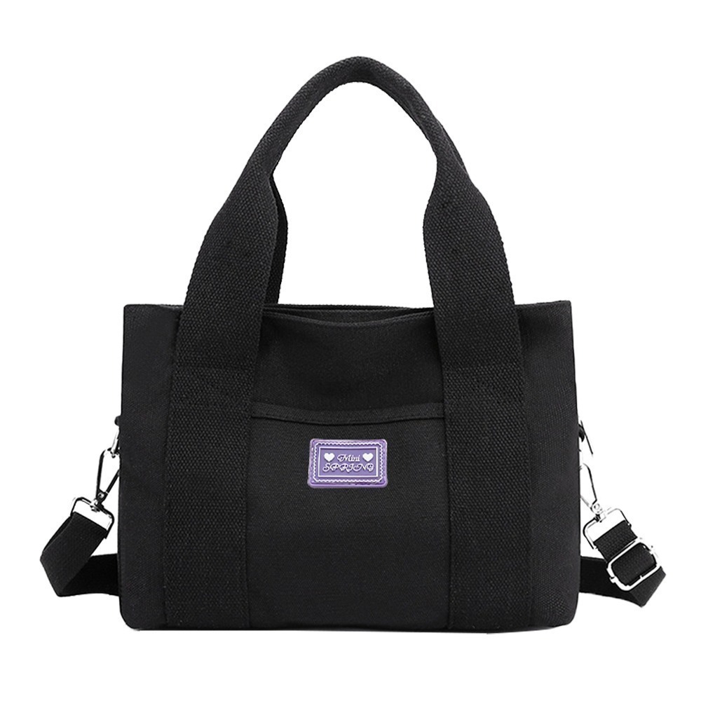 mini spring-日式手提斜背帆布包 三層手提斜背帆布包-多色-規格圖8