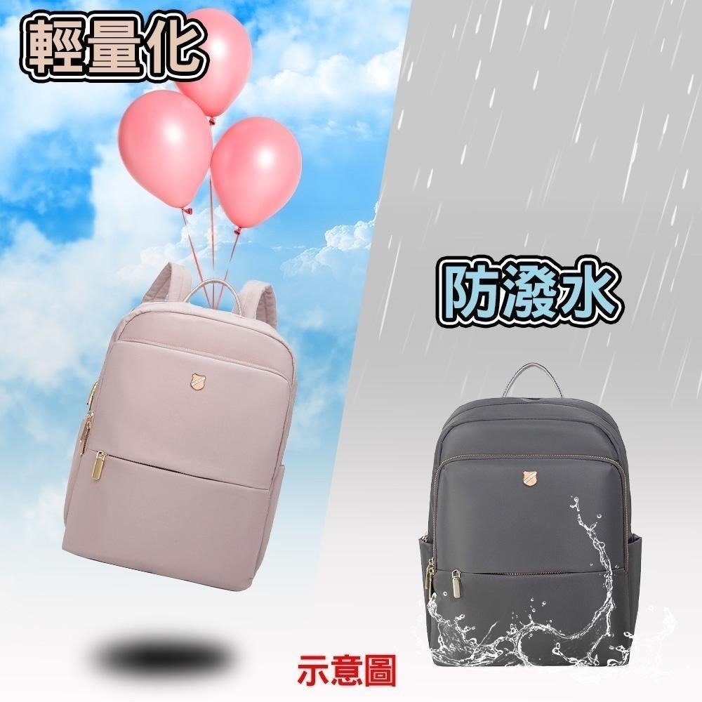 SPRNG-尼龍後背包14吋電腦後背包輕旅行後背包商務通勤後背包-多色-細節圖4