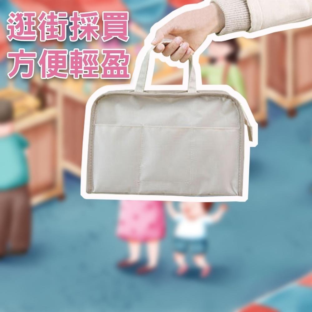 牛津布手提包中包 牛津布多口袋包中包 牛津布防潑水大容量手提收納包-多色-細節圖8