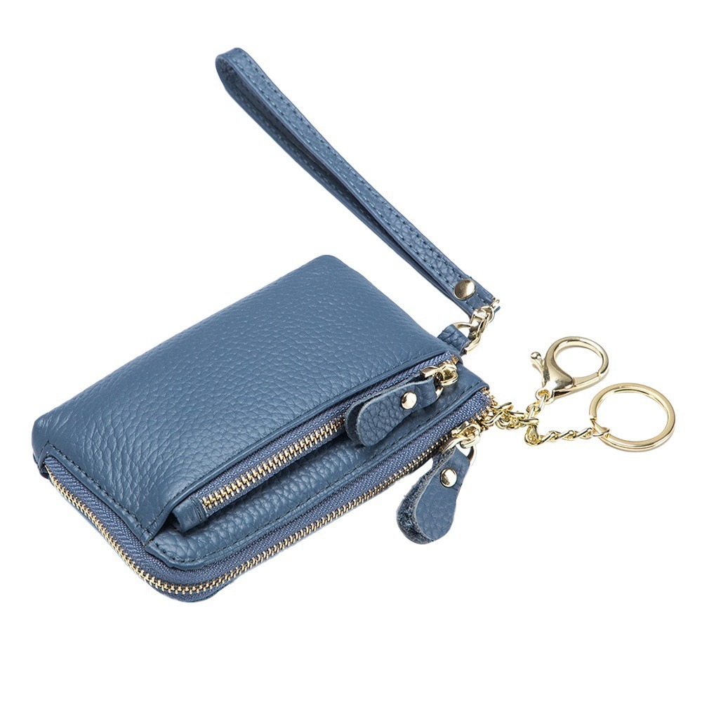 【牛皮零錢包】SPRING-真皮頭層牛皮短夾零錢包 招財真皮頭層牛皮錢包牛皮男女通用-多色-規格圖9