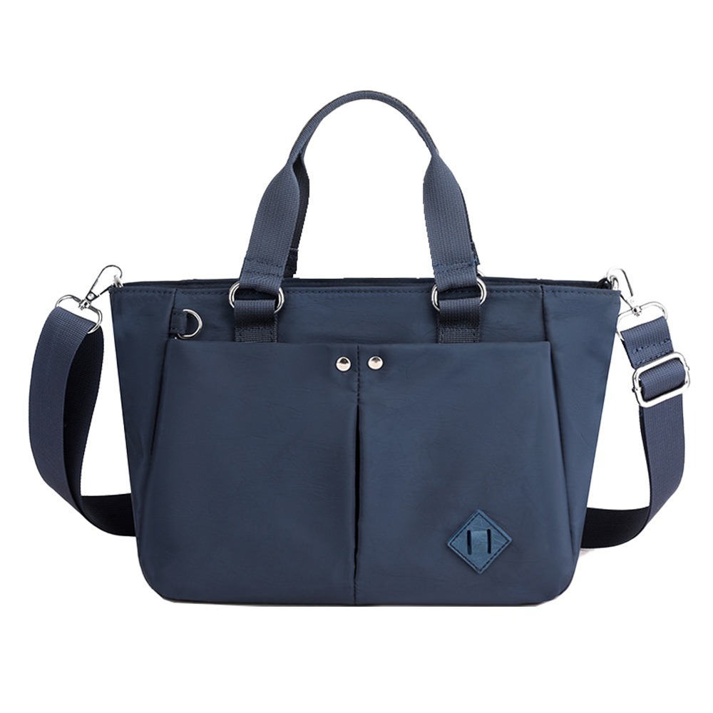 SPRING-學院風手提斜背2用包防潑水耐磨耐刮水餃包-多色-規格圖8