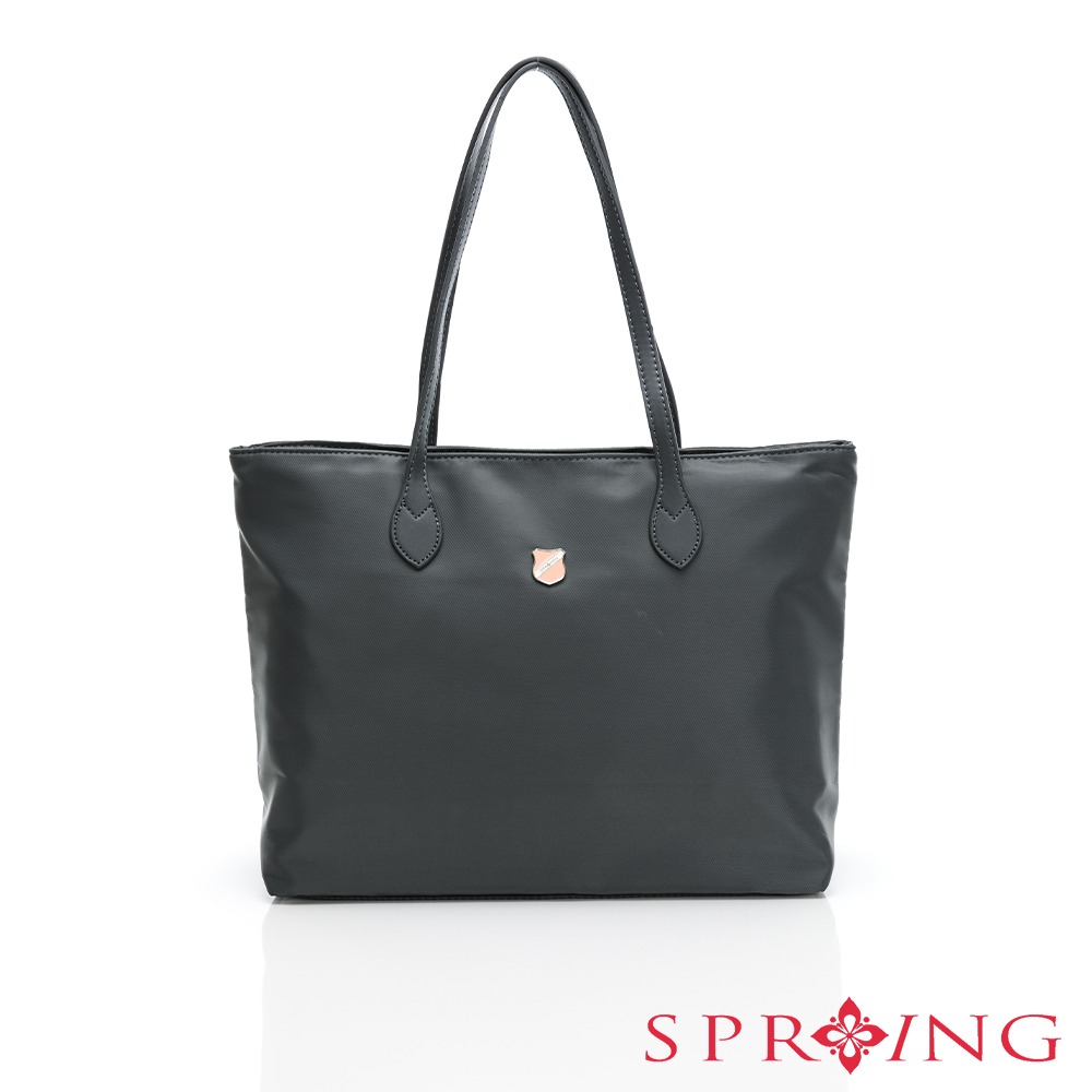 SPRING-質感尼龍托特包大肩背包商務輕便肩背包-多色-規格圖9