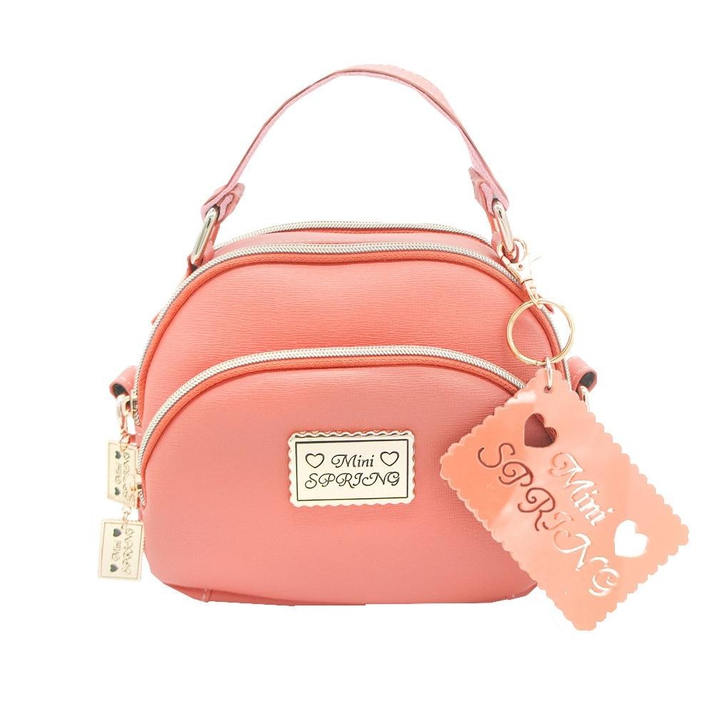 MINI SPRING-經典法式餅乾小巧包 皮質斜背包 皮質手提包 MIT台灣製造皮包 -多色-細節圖2