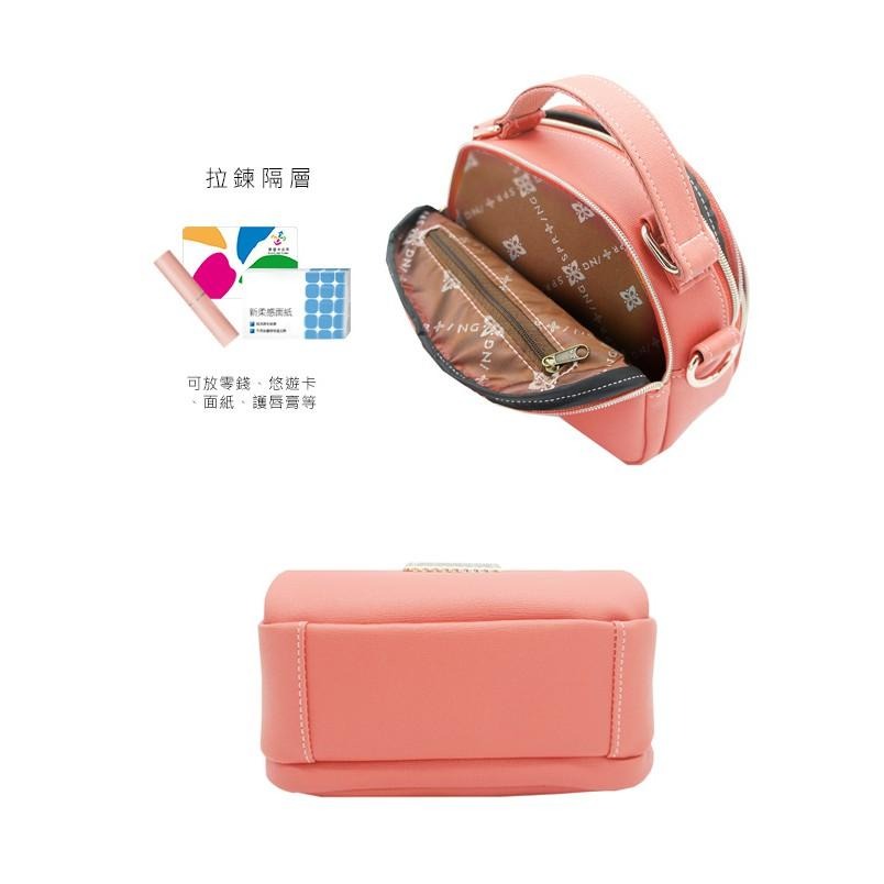 MINI SPRING-經典法式餅乾小巧包 皮質斜背包 皮質手提包 MIT台灣製造皮包 -多色-細節圖9