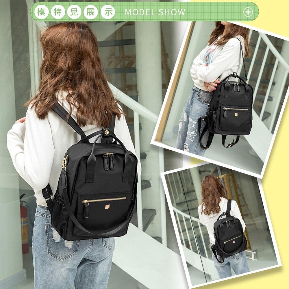 SPRING-尼龍後背包3way尼龍包韓版尼龍後背包-多色-細節圖8