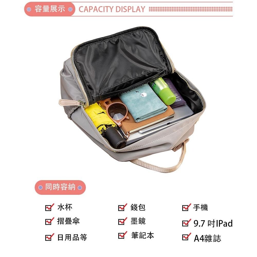 SPRING-尼龍後背包3way尼龍包韓版尼龍後背包-多色-細節圖9