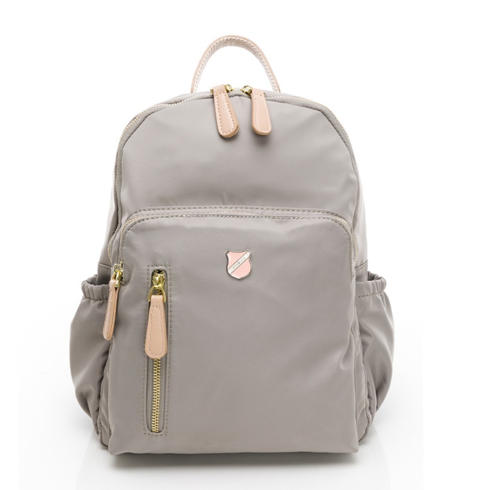 SPRING-尼龍後背包防盜尼龍後背包 多口袋尼龍後背包 防潑水後背包 防盜雙肩包-多色-規格圖9