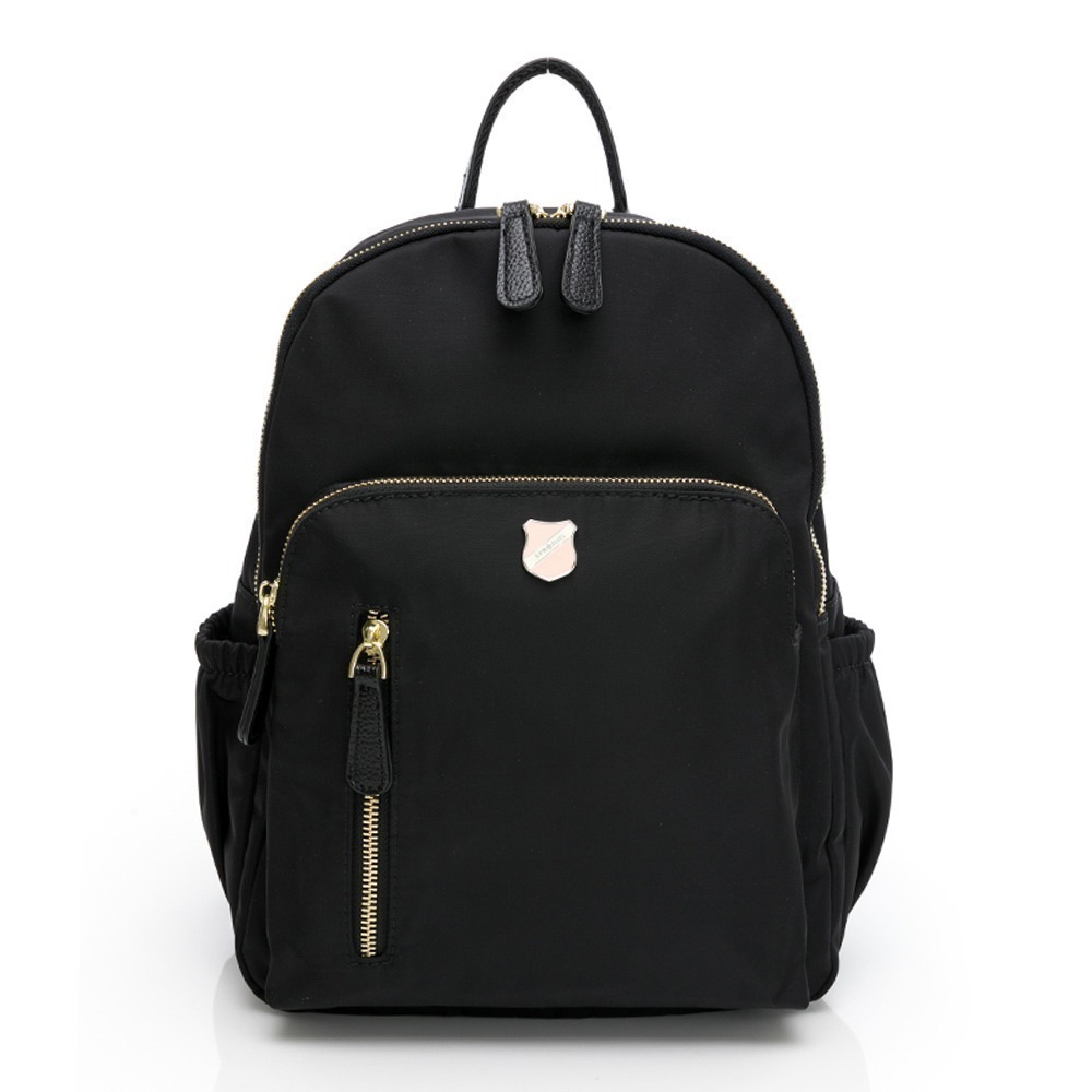 SPRING-尼龍後背包防盜尼龍後背包 多口袋尼龍後背包 防潑水後背包 防盜雙肩包-多色-規格圖9