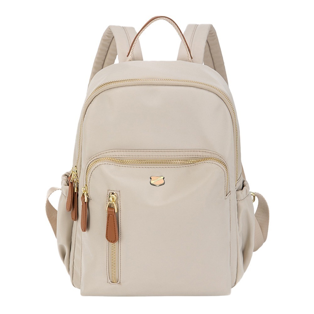 SPRING-尼龍後背包防盜尼龍後背包 多口袋尼龍後背包 防潑水後背包 防盜雙肩包-多色-規格圖9