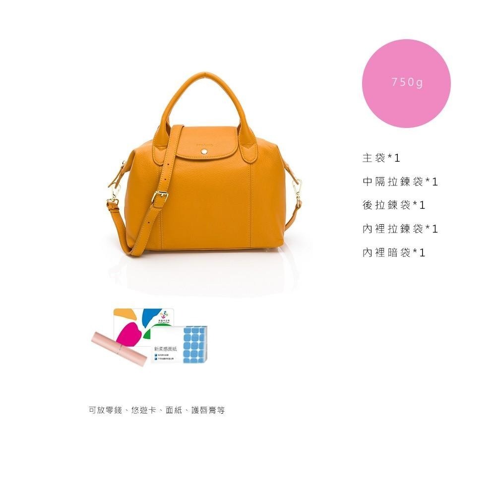 SPRING-真皮頭層牛皮波士頓3way包 牛皮斜背包 牛皮手提包 真皮托特包-多色-細節圖9