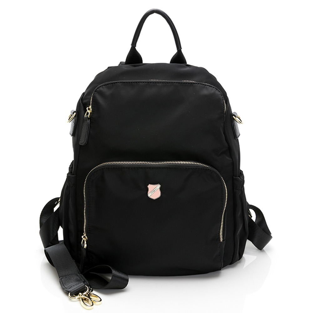 SPRING-尼龍後背包 防盜後背包 可肩背後背包 尼龍雙肩包 多口袋後背包 大容量後背包 -大款(多色)-規格圖8