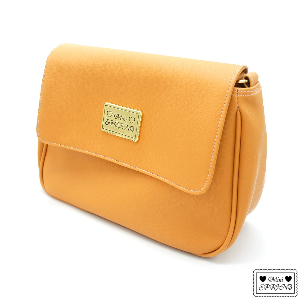 MINI SPRING-經典法式餅乾方型側背包-多色-細節圖5