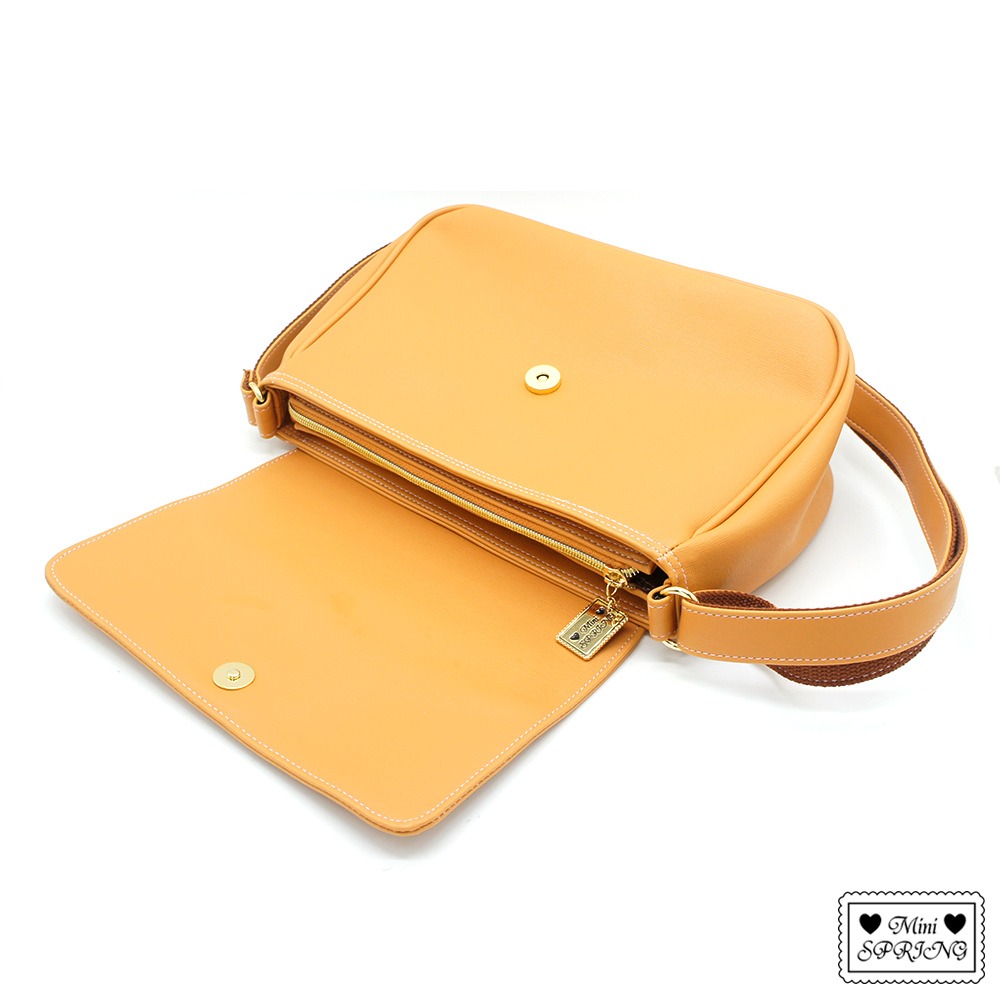 MINI SPRING-經典法式餅乾方型側背包-多色-細節圖7