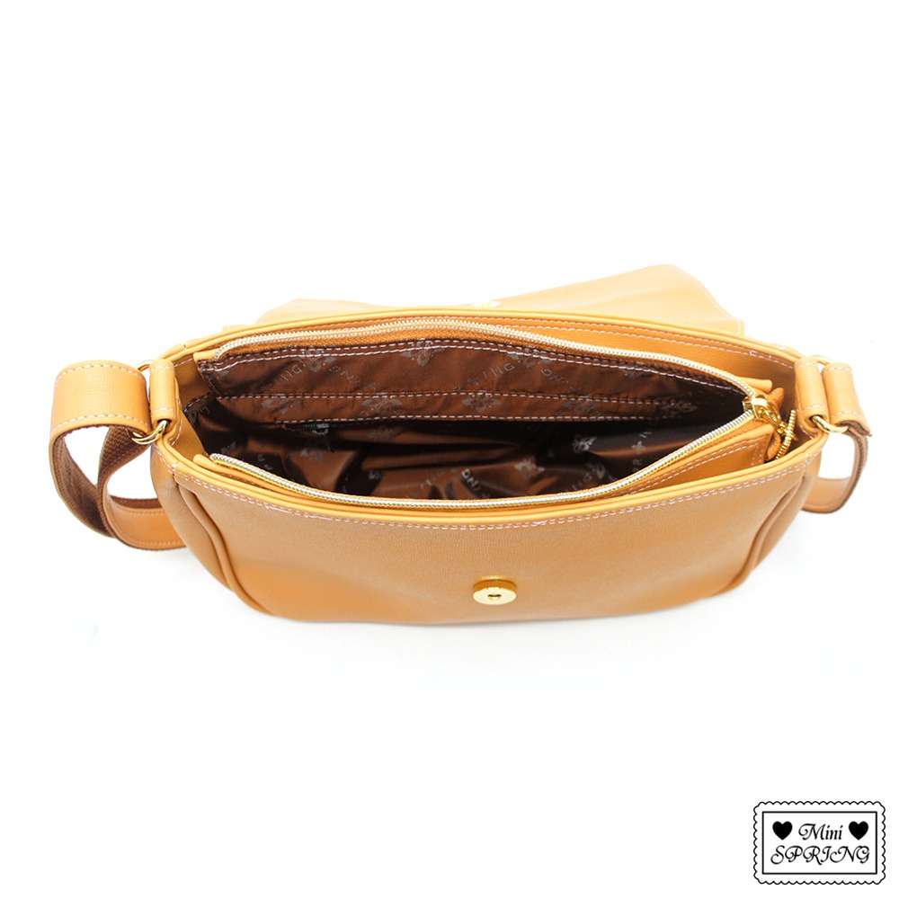 MINI SPRING-經典法式餅乾方型側背包-多色-細節圖9
