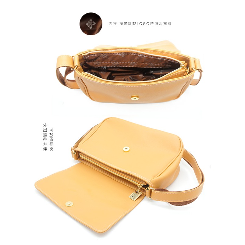 MINI SPRING-經典法式餅乾方型側背包-多色-細節圖10