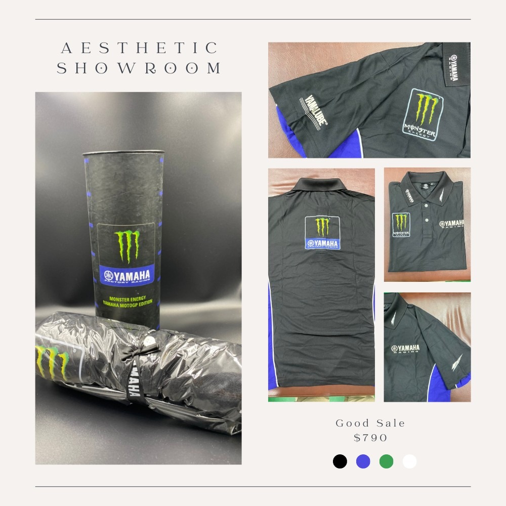 YAMAHA - MONSTER ENERGY POLO 衫-細節圖2