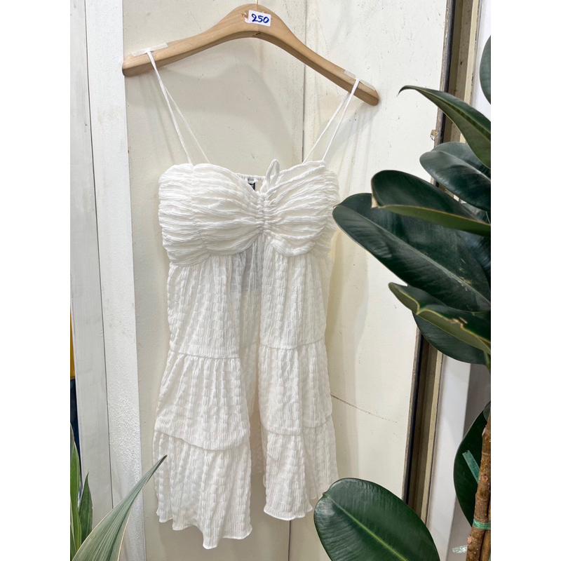 🌺泰國多巴胺色系🇹🇭泰國實拍 前綁帶桃心領吊帶短洋-細節圖5