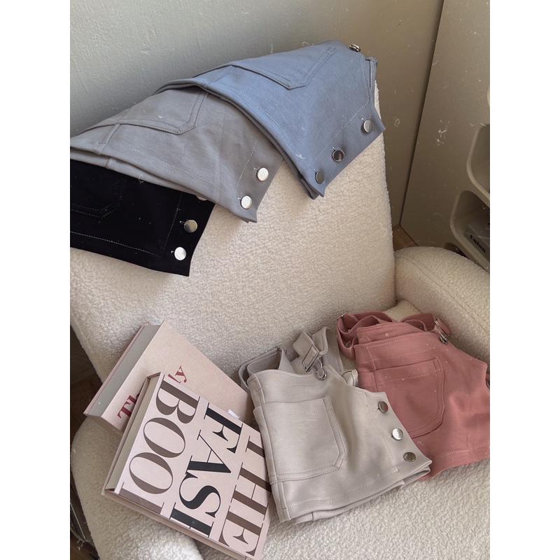 ɴᴀʙᴀᴇ sᴛᴜᴅɪᴏ🛒自訂春夏新款💫 質感太空棉吊帶+修身短褲 兩件套set✨-細節圖6