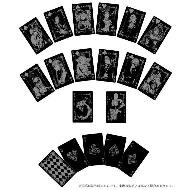 黑執事 10周年ファントム社トランプ復刻版 撲克牌 謝爾 賽巴斯欽 伊莉莎白-細節圖3