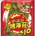 【佳瑞發‧小浣熊烤海苔片】新包裝已改為6片裝///泰國小浣熊烤海苔，零油脂，清爽不油膩。醬燒原味/經典辣味/。純素-規格圖5
