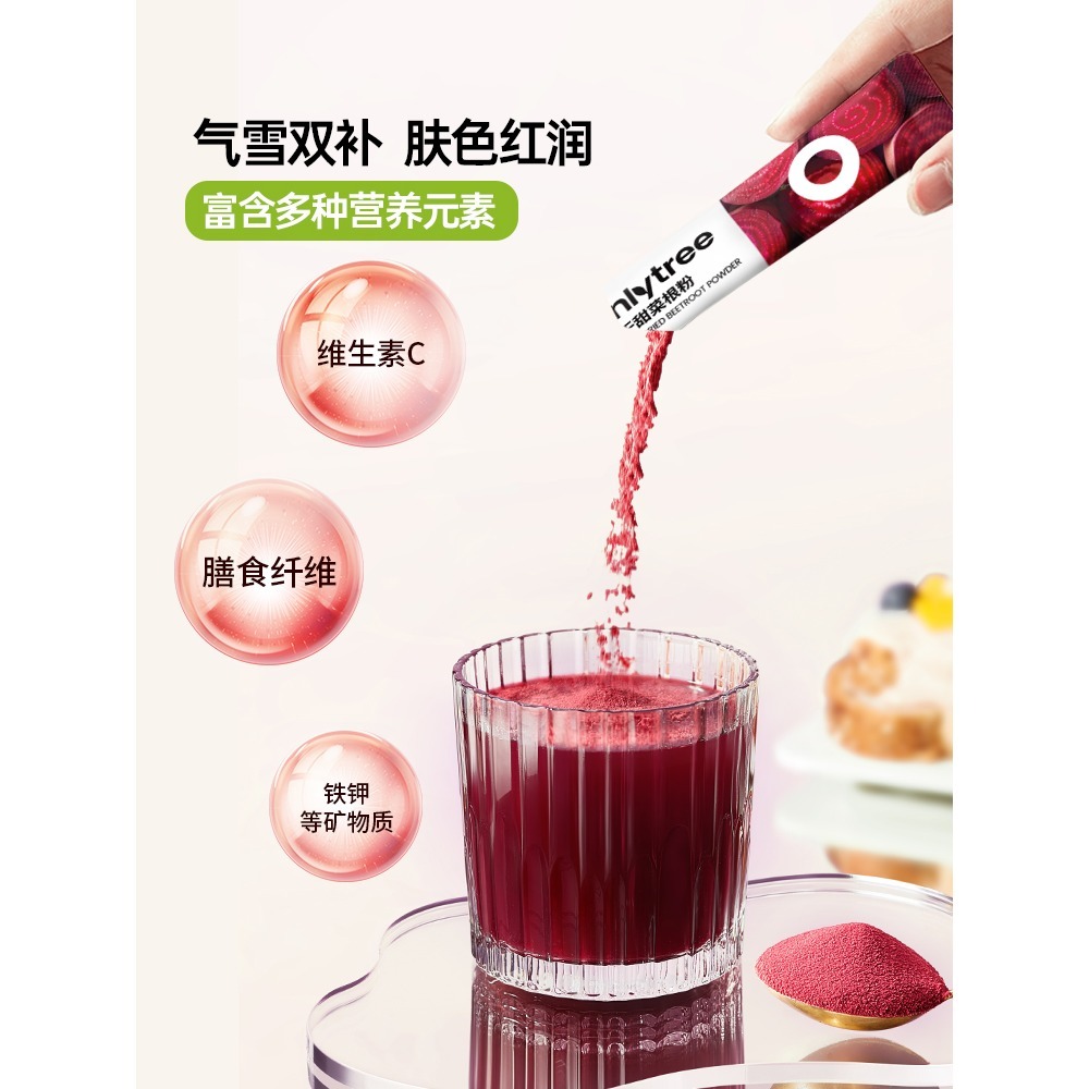 【佳瑞發onlytree巴西莓粉/ /甜菜根粉/蔓越莓粉】綠拿鐵 代餐粉 高纖低脂 早餐 沖泡即飲 膳食纖維 健身-細節圖6