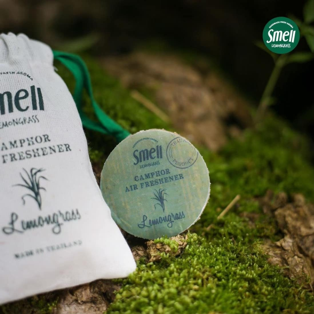 【佳瑞發‧泰國 Smell LEMONGRASS 香氛磚】天然成分香氛磚防咬  檸檬香茅 佛手柑 薰衣草 依蘭-細節圖4