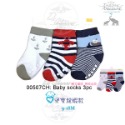 現貨賠售出清📣 美國正品新生兒 寶寶止滑襪 毛圈襪 防滑襪/三對一組/可選/0-6M+DeChance-規格圖10