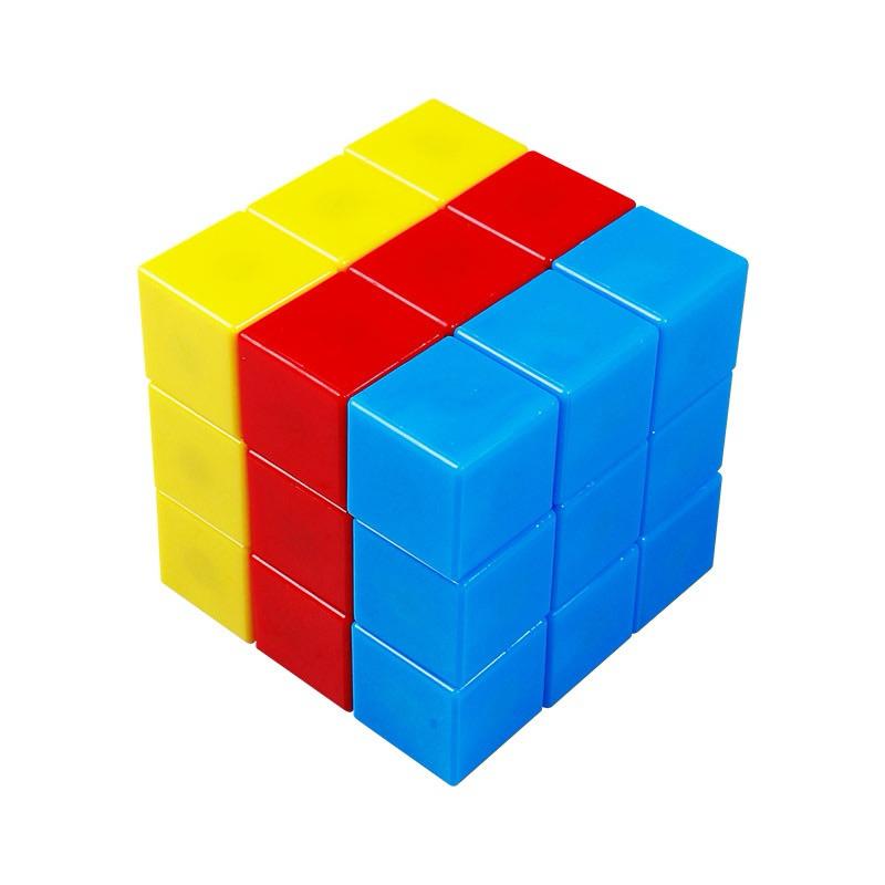 彩色立體幾何小遊戲｜幼兒空間意識培養訓練｜數學邏輯思維鍛鍊擺放-細節圖2