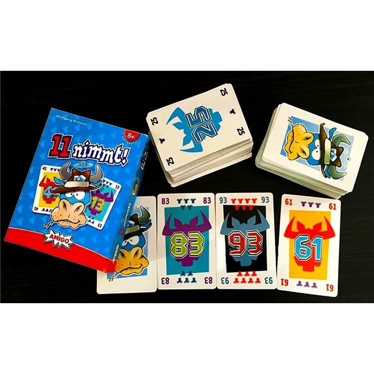 誰是牛頭王《6nimnt》黃盒&藍盒｜uno紙牌｜數學桌遊種豆｜數學遊戲｜公因數公倍數｜國中國小數學-細節圖2