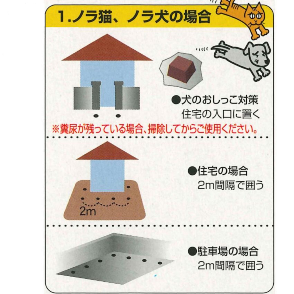 FM 日本製天然貓狗驅離薰氛錠 4顆/包 驅離野貓野狗超好用 天然材質對人和動物都無害 室外用 效果可達50-60天-細節圖2