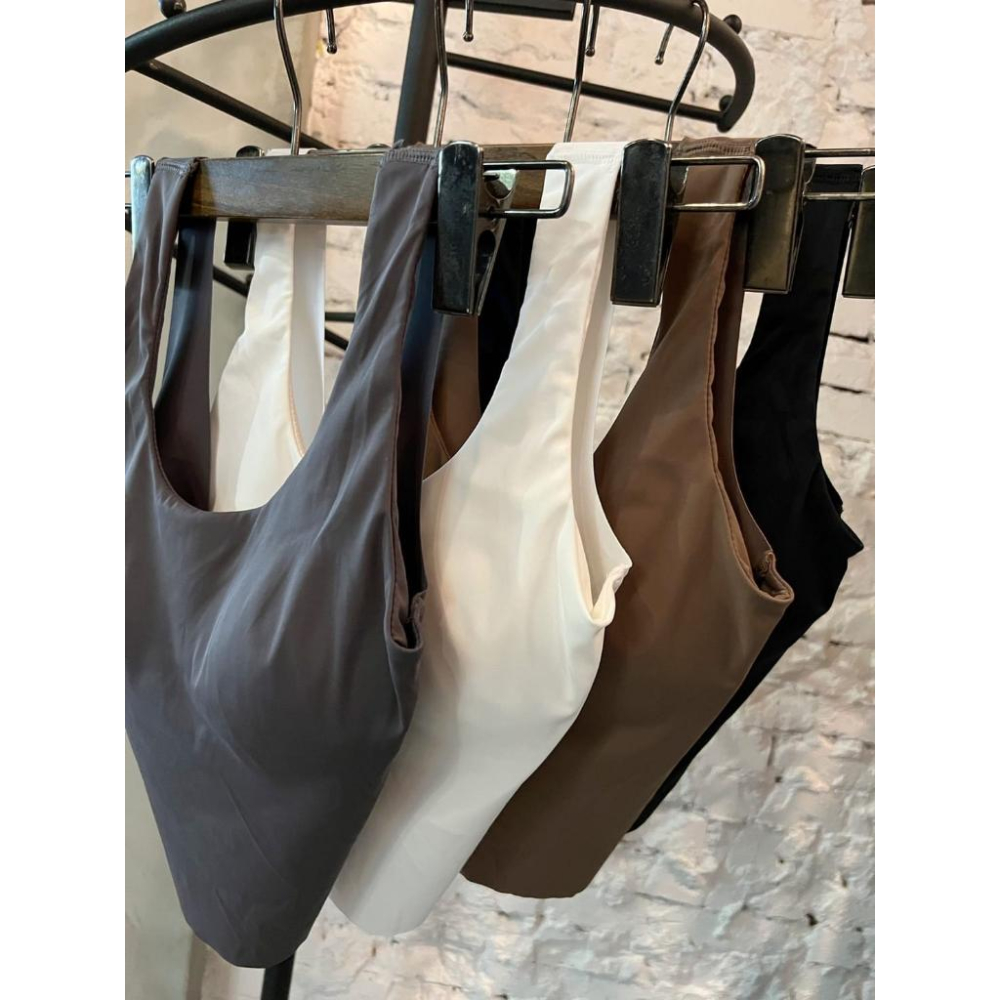 ⭐𝙈𝙖 𝙘𝙝𝙚𝙧𝙚⭐️ 現貨實拍 冰絲無痕後交叉背心 後交叉美背內搭背心 (預購)-細節圖8