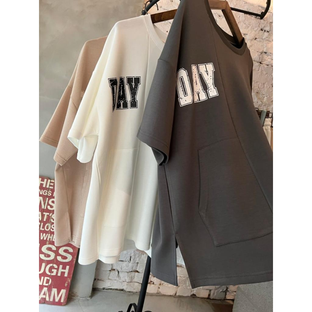 ⭐𝙈𝙖 𝙘𝙝𝙚𝙧𝙚⭐️ 現貨實拍 DAY拼接剪裁短褲套裝 (預+現)-細節圖8