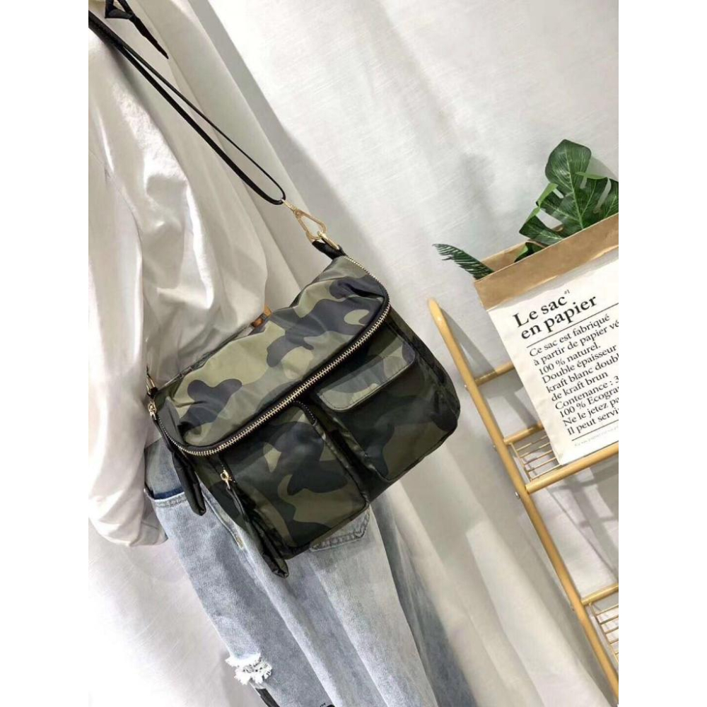 ⭐𝙈𝙖 𝙘𝙝𝙚𝙧𝙚⭐ 現貨實拍 尼龍牛津布掀蓋郵差包 斜背包 (預購)-細節圖2