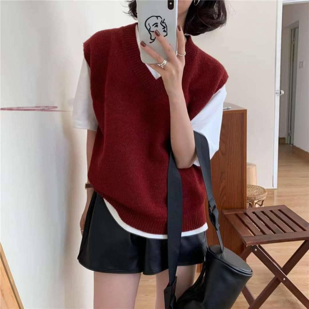 ⭐𝙈𝙖 𝙘𝙝𝙚𝙧𝙚⭐️ 春夏新品 現貨實拍 純色圓領微磨毛短T (預購)-細節圖6