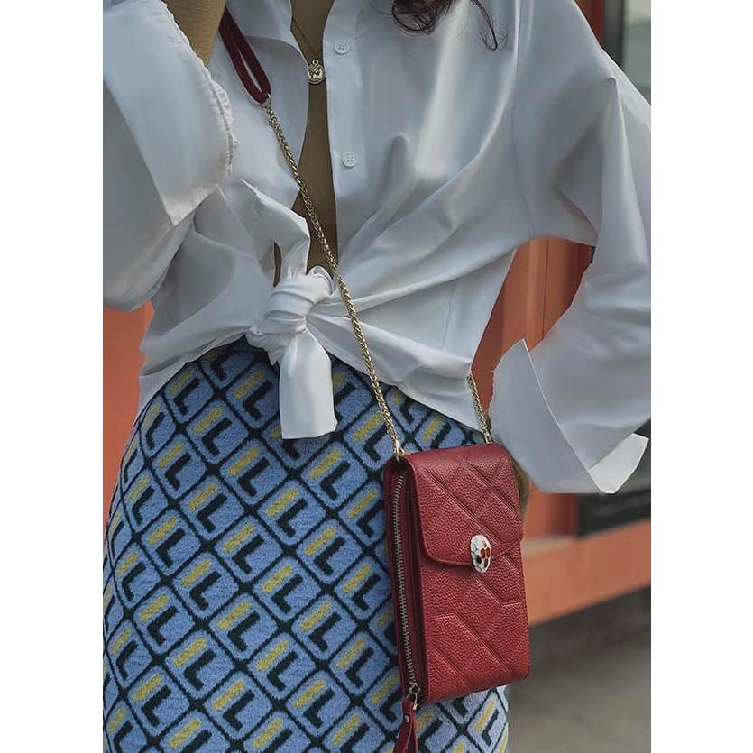 ⭐𝙈𝙖 𝙘𝙝𝙚𝙧𝙚⭐  真皮包款 現貨實拍 牛皮多隔層超實用側背小包 牛皮手機包 (預購)-細節圖3