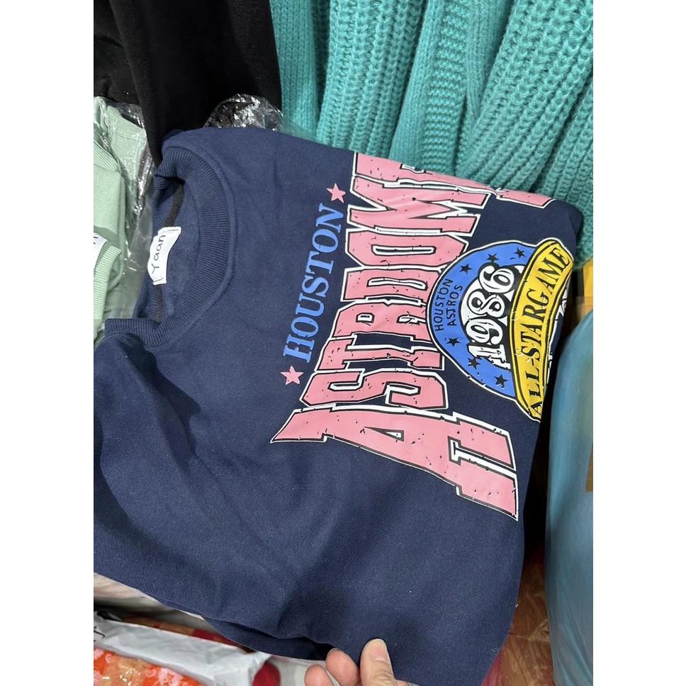 ❤️現貨❤️ 𝙈𝙖 𝙘𝙝𝙚𝙧𝙚  秋冬季新品 現貨實拍 刷毛復古字母1986大學T-細節圖4