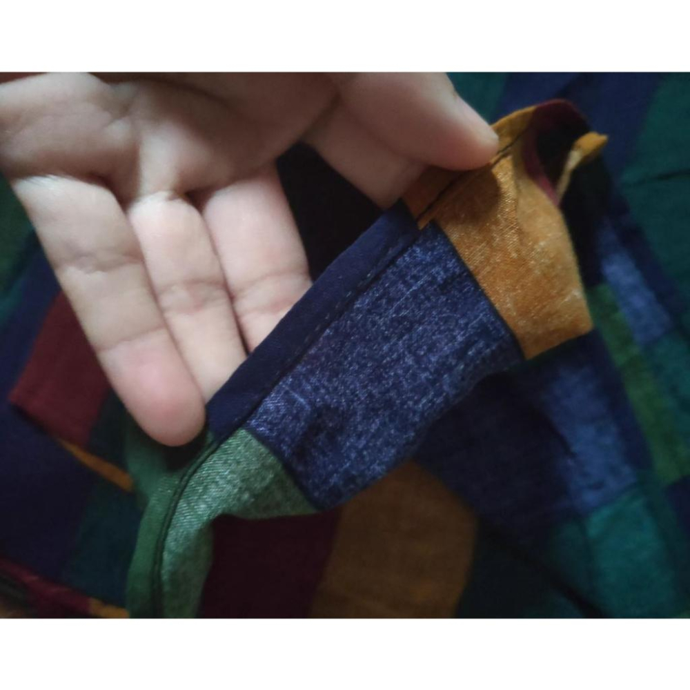 ⭐𝙈𝙖 𝙘𝙝𝙚𝙧𝙚⭐️ 現貨實拍 復古文青彩色條紋背心連身長洋 (預購)-細節圖9