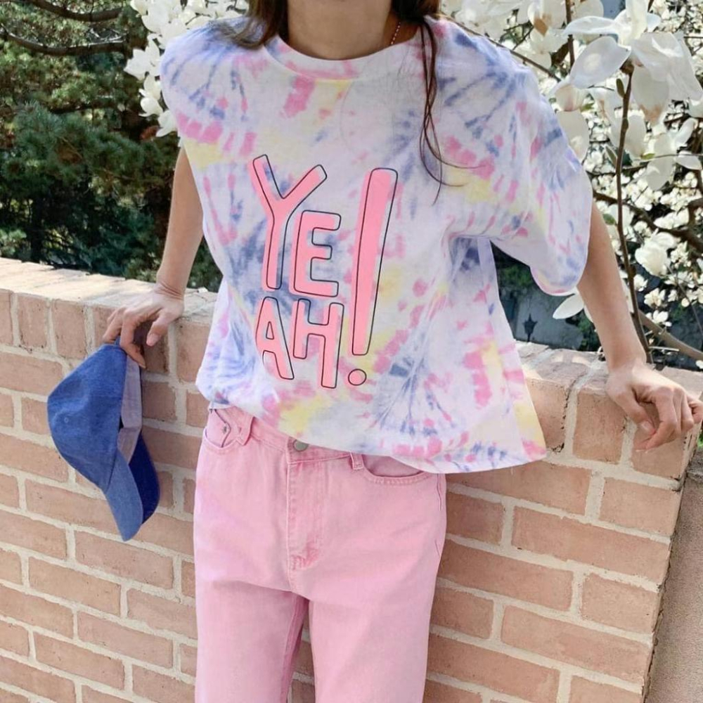 現貨！！⭐𝙈𝙖 𝙘𝙝𝙚𝙧𝙚⭐️ 現貨實拍 韓國渲染字母上衣 (預購+現貨)-細節圖2