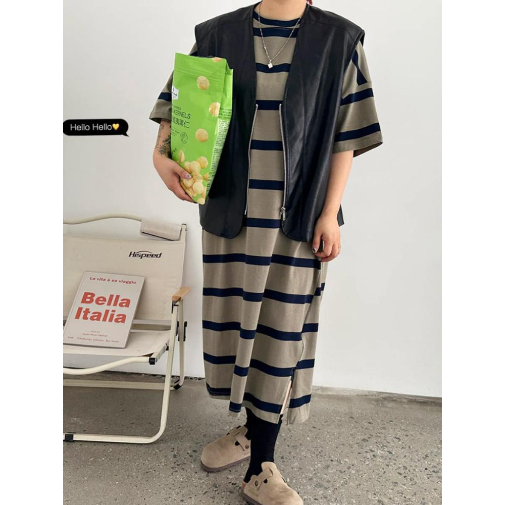 現貨！！⭐𝙈𝙖 𝙘𝙝𝙚𝙧𝙚⭐️ 現貨實拍 開襟V領BF風格皮革背心 棉花糖女孩也穿喔！(預購)-細節圖5