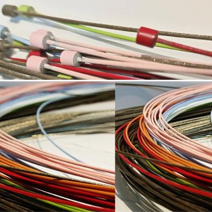 【STARTEK】鐵氟龍彩色 黑色 SLICK變速內線 贈尾套 鋅頭4×4 2.1/2 M 不易生鏽 二次研磨 台灣製-細節圖2