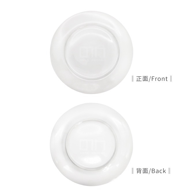 10.5吋西式白瓷餐盤 陶瓷盤 甜點盤 點心盤 餐盤 白瓷圓盤 白瓷盤 圓盤 碗盤 盤子 平盤 白盤 菜盤 瓷盤-細節圖4